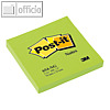 Post-it Notes Haftnotizen, neongr?n, 76 x 76 mm, Block ? 100 Blatt, 654NGR