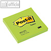 Post-it Notes Haftnotizen, neongrün, 76 x 76 mm, Block á 100 Blatt, 654NGR