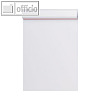MAUL Klemm-Schreibplatte, DIN A3, Kunststoff, 45,3 x 30,7 x 1,5 cm, wei?,2318102
