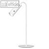 LED-Tischleuchte, 4W, Batteriebetrieb, tragbar, (H)34 cm, USB, wei? matt