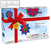 KREUL Fenstermalfarbe Window Color XXL-Set, 10 Farben & Zubeh?r, 10x 80 ml,42849