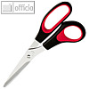 Wedo Universalschere f?r Linksh?nder, (L)21 cm, spitz, Edelstahl, 976 81