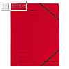 Herlitz Eckspanner "easyorga" DIN A4, 355 g/m² Karton, rot, 5 Stück, 11387172