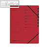 Herlitz Ordnungsmappe easyorga 7 F?cher, DIN A4, rot, 10843068