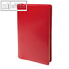 MINISTER Terminkalender - 16 x 24 cm - 1 Woche/2 Seiten, LUNA rot, 01580025MQ