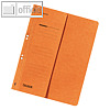 Falken ?senhefter, DIN A4, 1/2 Vorderdeckel, orange, 80000516