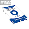 Exacompta Karteikarten DIN A5, blanko, Papier 205 g/qm, weiß, 100er Pack, 13308E