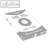 Exacompta Karteikarten DIN A5, kariert, Papier 205 g/qm, wei?, 100er Pack,13208E