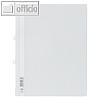 Einhängehefter DIN A4+, abheftbar, max. 100 Blatt, Hartfolie, weiß, 2580-02
