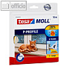 Tesa P-Profil Gummidichtung CLASSIC, 9 mm x 10 m, wei?, 05395-00100-00