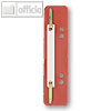 Elba Heftstreifen für DIN A4 / A5, 150 x 35 mm, PP, rot, 100 St., 100555016