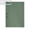 Klemmhandmappe, DIN A4, ohne Vorderdeckel, max. 10 Blatt, Karton 250 g/qm, grün