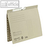 Pendelhefter, DIN A4, kaufm. Heftung, Karton 250 g/m?, grau, 50 St?ck, 100560096