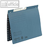 Pendelhefter, DIN A4, kaufm. Heftung, Karton 250 g/m?, blau, 50 St?ck, 100560093