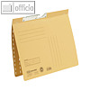 Elba Pendelhefter, DIN A4, kaufm. Heftung, Karton 250 g/m?, gelb, 100560094