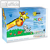 KREUL Window Color Pen "MUCKI", farbig sortiertes 7er-Set, 7x 29 ml, 24451