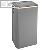 Helit Pfandflaschen-Sammler, 100 Liter, 415 x 345 x 745 mm, Stoff, grau,H2406087