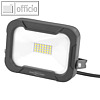 LED-Wandstrahler LUMINARY WFL800, (H)25cm, 10W, IP54, 5.000K, schwarz, 1600-0280