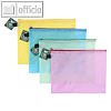 Rei?verschluss-Kleinkrambeutel A6, 128 x 183 mm, EVA, sortiert, 4er Set