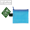 Rei?verschluss-Kleinkrambeutel A7, 92 x 128 mm, EVA, blau-transparent, 10 St?ck