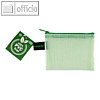 Rei?verschluss-Kleinkrambeutel A7, 92 x 128 mm, EVA, gr?n-transparent, 10 St?ck