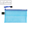 Rei?verschluss-Kleinkrambeutel DL, 120 x 220 mm, EVA, blau-transparent, 10 St?ck