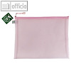 Rei?verschluss-Beutel Candy-Bag A6, 128x183 mm, EVA, rot-transparent, 10 St.