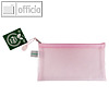 Rei?verschluss-Beutel Candy-Bag DL, 120x220 mm, EVA, rot-transparent, 10St.