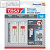 Tesa Klebenagel f?r Tapete & Putz, max. 1 kg, Kunststoff, wei?, 77774-00000