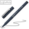 Fineliner Pictus, Strichst?rke 0.5 mm, Strichfarbe schwarz, 6 St?ck, 50-197501