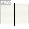 Moleskine Notizbuch, DIN A6, liniert, Hardcover, 96 Blatt, schwarz,9788883701009