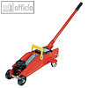 KFZ-Rangierwagenheber-Set, Tragkraft: 2.000 kg, rot, 10-teiliges Set, M00350