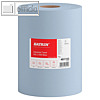 Putzrolle XXL, 2-lagig, 36 cm x 180 m, (?)20 cm, blau, 500 Blatt, 2er Pack