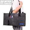 Filztasche "Desk Sharing Bag", 450 x 150 x 250 mm, max. 10 kg, anthrazit, 11126