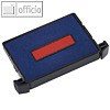 Trodat Ersatzstempelkissen 6/4750/2, blau/rot, 2er Pack, 742098