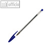BIC Kugelschreiber Cristal, Strichstärke M, blau, 50 Stück, 8373609