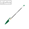 BIC Kugelschreiber Cristal, Strichstärke M, grün, 50 Stück, 8373629