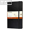 Skizzenbuch DIN A5, Ziehharmonikaseiten, 165g/qm, Hardcover, schwarz, 48 Bl.