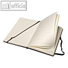 Musik-Notizbuch, DIN A5, 130 x 210 mm, 100g/qm, Hardcover, schwarz