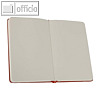 Moleskine Notizbuch, DIN A6, blanko, Hardcover, 96 Blatt, hellrot, 9788862930024