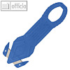 Wedo Folienschneider MetDetec 864, detektierbar, 44 x 4 x 130 mm, blau, 769864