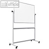 -Whiteboard CC, 1.500 x 1.000 mm, mit Rollen, doppelseitig, Alu, 1240890
