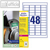 Averyzweckform Ultra Resistente Folien Etiketten 45.7 x 21.2 mm