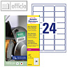 Averyzweckform Ultra Resistente Folien Etiketten 63.5 x 33.9 mm