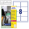 Averyzweckform Folien Etiketten 99.1 x 67.7 mm