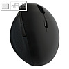 Optische Funk Maus, 6 Tasten, 1.600 dpi, 79 x 100 x 61 mm, kabellos, schwarz