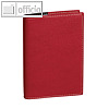 PRENOTE A4 Terminkalender - 21 x 29.7 cm - 1 Woche/2 Seiten, CLUB rot