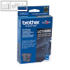 Brother Tintenpatrone f?r MFC-6490CW, schwarz, bis zu 450 Seiten, LC1100BK