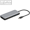 DIGITUS Docking Station, USB-C, 7-Port, LAN, HDMI, Kartenleser, DA-70914
