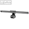 LED-Klemmleuchte mit USB-Anschluss, 5W, 3000-6500K, 250 Lumen, schwarz, DA-90415